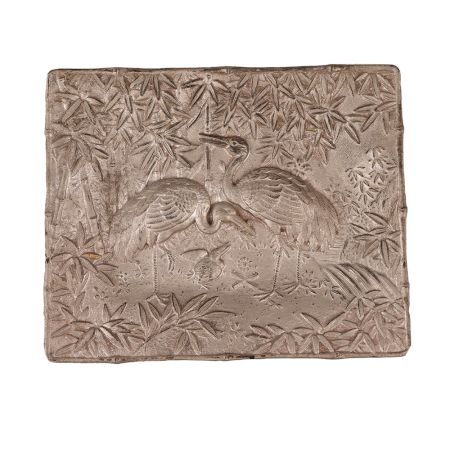 Decorative Metal Tray in English Art