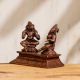 Handmade Brown Brass Lakshmi Narasimha Bhoo Varaha Statue