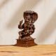 High Quality Copper Statue of Narasimha with Laxmi
