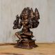 Lord Brahma Copper Statue for Prayer Room