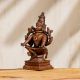 Copper Seated Lord Shiva Statue for Worship