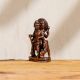 Indian Lord Dattatreya Statue Made of Copper