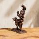 Indian Goddess Pratyangira Copper Statue for Worship