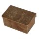 Small Handmade Brass Box in English Art