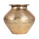 Indian Brass Used Water Pot for Rituals