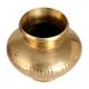 Shiny Golden Lota for Hindu Rituals