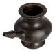 Elegant Black Water Pot with Spout