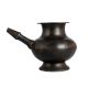 Elegant Black Water Pot with Spout