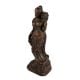 Handmade Brass Standing Lady Statue
