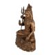 Brass Seated Lord Shiva Statue for Decor