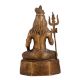 Brass Seated Lord Shiva Statue for Decor