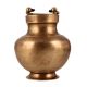 Handmade Indian Brass Pot with Lid