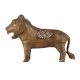 Traditional Lion Statue in Tribal Art