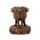 Handcrafted Brass Ashoka Lion Stupa Statue