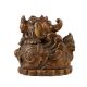 Handmade Brass Lion Statue in Chinese Art