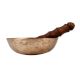 Indian Om Singing Bowl in Antique Finish