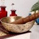 Tibetan Singing Bowl in Antique Finish