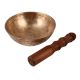 Tibetan Singing Bowl in Antique Finish
