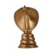 Indian Brass Lingam with Cobra Statue