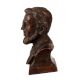 Handmade Metal Bust of Abraham Lincoln