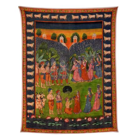Pichwai Paintings Of Lord Krishna With Radha
