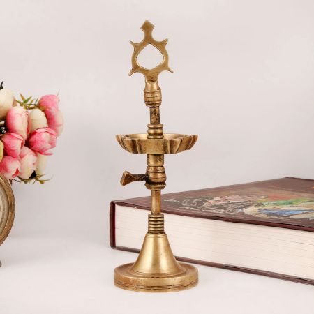 Vintage Height Adjustable Oil Lamp for Decoration