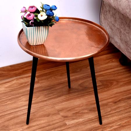 Antique Brown Table Top Made of Aluminium