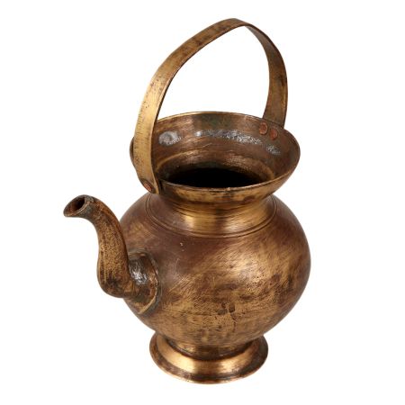 Indian Brown Brass Kamandal for Rituals