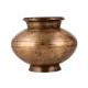 Traditional Brown Holy Pot Lota Made of Brass