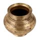 Traditional Golden Brass Pot or Lota for Decoration