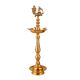 Peacock Brass Oil Lamp for Home & Temple Decor