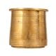 Golden Premium Brass Panchpatra for Rituals