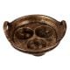 Vintage Brass Idli Vessel for Home Decoration