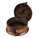 Antique Brown Copper Jewelry Box for Decoration