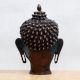 Handcrafted Bronze Buddha Head Statue for Decoration