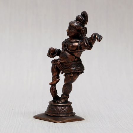 Handcrafted Hindu God Lord Krishna Statue for Decor