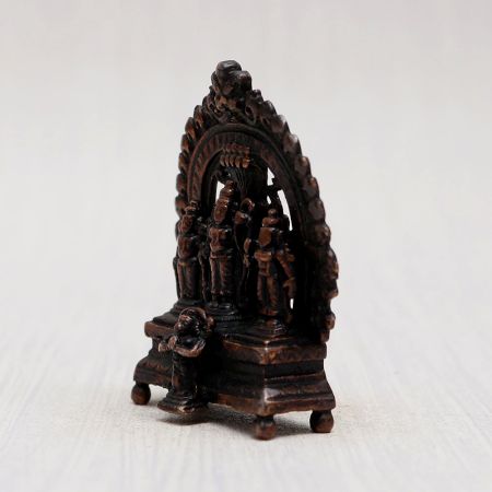 Lord Ram Darbar Copper Statue for Prayer Room