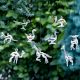 Animal Figurines Clear Glass Christmas Ornaments For Kids Set of 9 Pcs