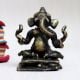 Handmade Brass Lord Ganesha Murti for Worship