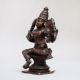 High-Quality Copper Murti of Goddess Lakshmi for Prayer Room