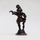 Handcrafted Copper Statue of Lord Krishna for Worship