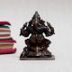 Vintage Copper Statue of Lord Ganesha in Antique Finish
