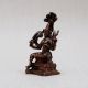 Handmade Goddess Mariamman Copper Statue for Worship
