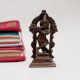 Handcrafted Copper Statue of Lord Krishna for Prayer Room