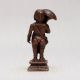Handmade Lord Vamana Copper Statue for Home Decoration