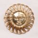 Brass Sun God Face Wall Hanging for Decoration