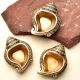 Brass Decorative Conch Shaped Diwali Diya Pack of 3