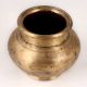 Traditionally Handmade Brass Water Pot in Antique Finish