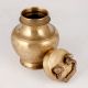 Handmade Brass Holy Water Pot for Temple & Hindu Ritual