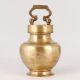 Handmade Brass Holy Water Pot for Temple & Hindu Ritual